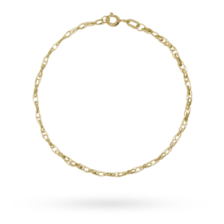 Bransoletka Złota Splot Podwójne Rolo