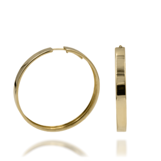 Kolczyki Złote Kreolki Klasyczne 52mm