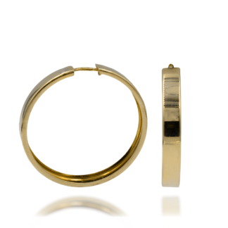 Kolczyki Złote Kreolki Klasyczne 24mm