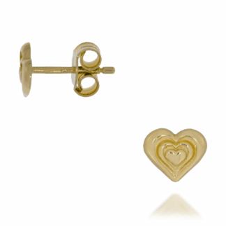 Kolczyki Sztyft Serduszka w Sercu