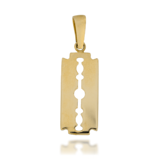 Zawieszka Złota Po Prostu Żyletka