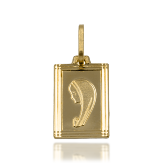 Zawieszka Matka Boska w Prostokątnej Ramce