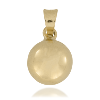 Zawieszka Złota Kulka Gładka 0,8cm Średnicy